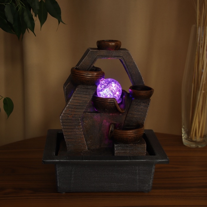 Фонтан Фонтан "Кеннет" 28х23 см (с подсветкой)