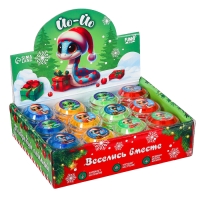 Новый год. Йо-йо &laquo;Веселимся вместе&raquo;, змейки, в шоубоксе