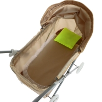 Коляска кукольная №1, цвет бежевый