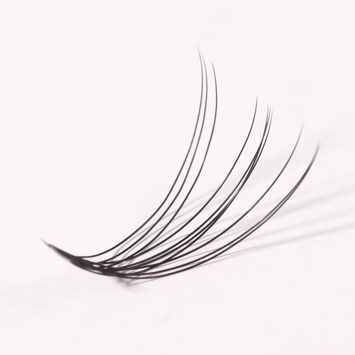 Набор накладных ресниц &laquo;Классика&raquo;, пучки, 10, 12, 14 мм, толщина 0,07 мм, изгиб D, 10 D