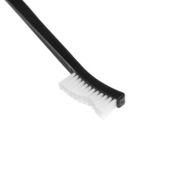 Двухсторонняя мини-щетка с белой щетиной Grass Detail Двухсторонняя мини-щетка с белой щетиной Grass Detail