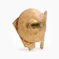 Значок "ВЛКСМ" тяжелый, латунь, на винте