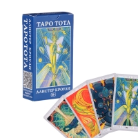 Карты Таро "Тота Алистера Кроули", 78 л, карта 6.6 х 12 см Карты Таро "Тота Алистера Кроули", 78 л, карта 6.6 х 12 см