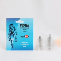 Иглы швейные &laquo;Силуэт №6&raquo;, 20 шт, ИЗ-200906