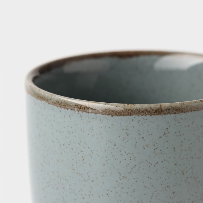 Кружка фарфоровая Pearl, 350 мл, цвет синий Кружка фарфоровая Pearl, 350 мл, цвет синий