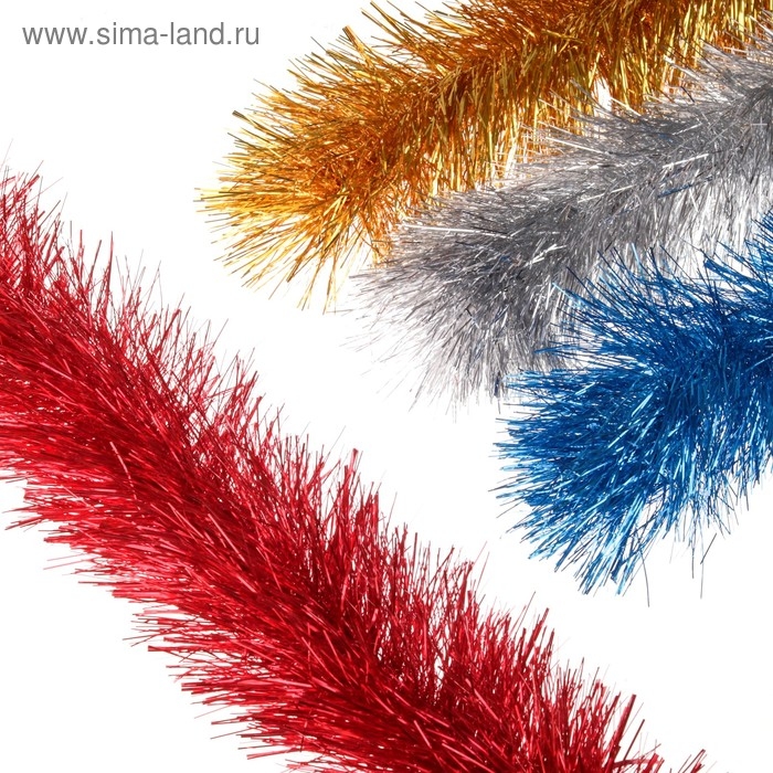 Мишура &laquo; Праздничная&raquo; d=15 см, длина 2.0м микс