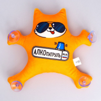 Автоигрушка &laquo;Алкопатруль&raquo;, кот, на присосках