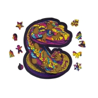 Пазл-вкладыш &laquo;Анаконда&raquo; на подложке, 52 дет.