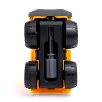 Конструктор винтовой &laquo;Строительный транспорт&raquo;, набор 2 штуки, с отвёрткой, 59 деталей