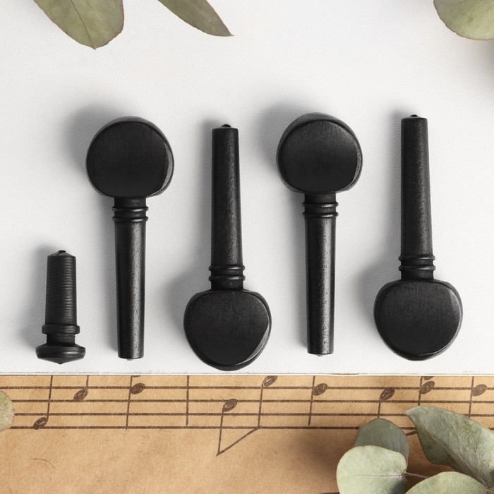 Набор колков для скрипки Music Life 3/4, 4 штуки Набор колков для скрипки Music Life 3/4, 4 штуки