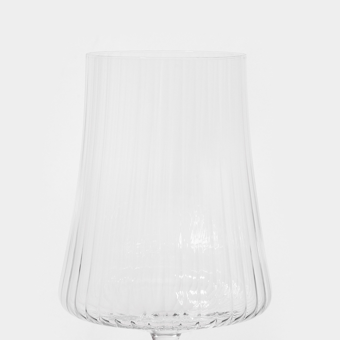 Набор бокалов для вина &laquo;Экстра&raquo;, 460 мл, 6 шт., хрустальное стекло, прозрачный