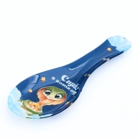 Подставка под ложку новогодняя стеклянная &laquo;Сияй&raquo;, 21 х 7,5 х 2 см