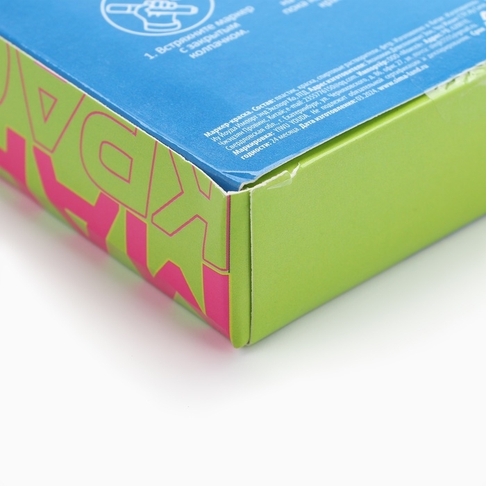 Маркер-краска, лаковый. Наконечник пулевидный, 4 мм, синий PRO Выбор