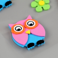 Набор наклеек из EVA "Совушки", 8 шт