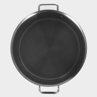 Кастрюля из нержавеющей стали Hanna Kn&ouml;vell, 25 л, d=36 см, h=24 см, толщина 0,8мм, дно ТРС, толщина дна 4,4 мм, 201 сталь, металлическая крышка, индукция