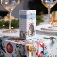 Светодиодная фигура &laquo;Золотистый фонарь с медвежонком&raquo; 5 &times; 12 &times; 5 см, пластик, батарейки AG13х3 (в комплекте), свечение тёплое белое