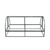 Теплица (каркас) &laquo;Хлебница&raquo;, 2 &times; 0,9 &times; 1,1 м, металл, профиль 20 &times; 20 мм, без поликарбоната