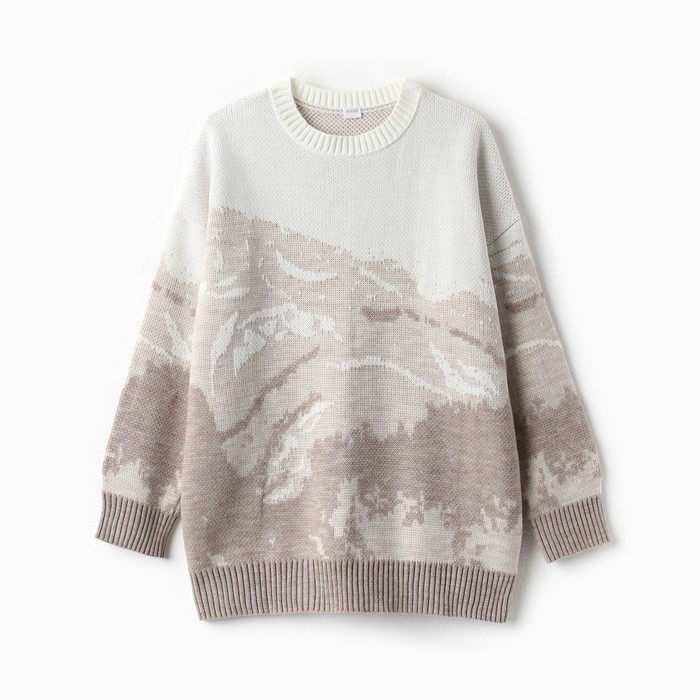 Джемпер женский MINAKU: Casual Collection цвет бежевый , р-р 46-48