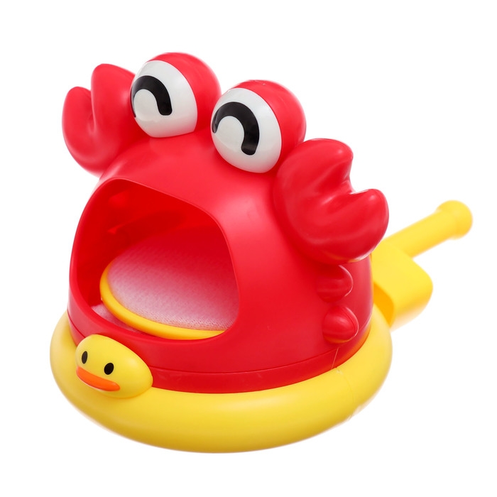 Игрушка для купания в ванной &laquo;Морские приключения: Краб&raquo;, генератор для создания пены