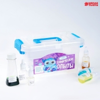 Набор для творчества в сундучке. Химические опыты 5 в 1 Набор для творчества в сундучке. Химические опыты 5 в 1