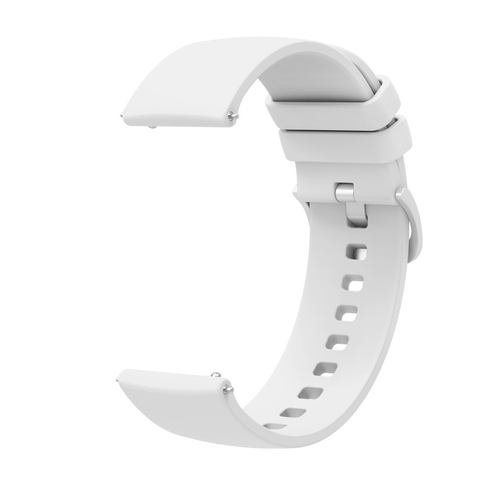 Ремешок для смарт-часов, 22 мм, силикон, белый Ремешок для смарт-часов, 22 мм, силикон, белый