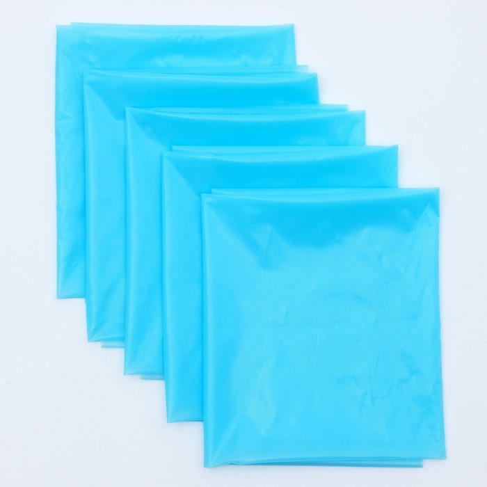 Набор детских непромокаемых клеёнок, 90х70 см, 5 шт., цвета МИКС