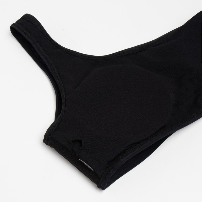 Купальник женский раздельный MINAKU с ремешком цвет чёрный, размер 48 Купальник женский раздельный MINAKU с ремешком цвет чёрный, размер 48