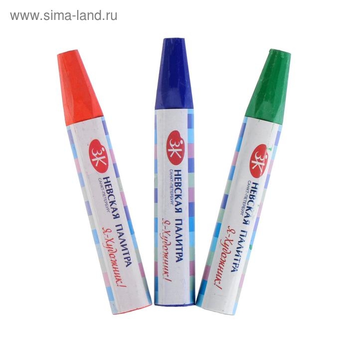 Пастель масляная "Я - Художник!", 24 цветов, 74/11 мм, шестигранная