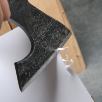 Топор охотничий кованый ТУНДРА ПРОФИ, топорище высшего сорта "дуб" воск, с чехлом, 800 г Топор охотничий кованый ТУНДРА ПРОФИ, топорище высшего сорта "дуб" воск, с чехлом, 800 г