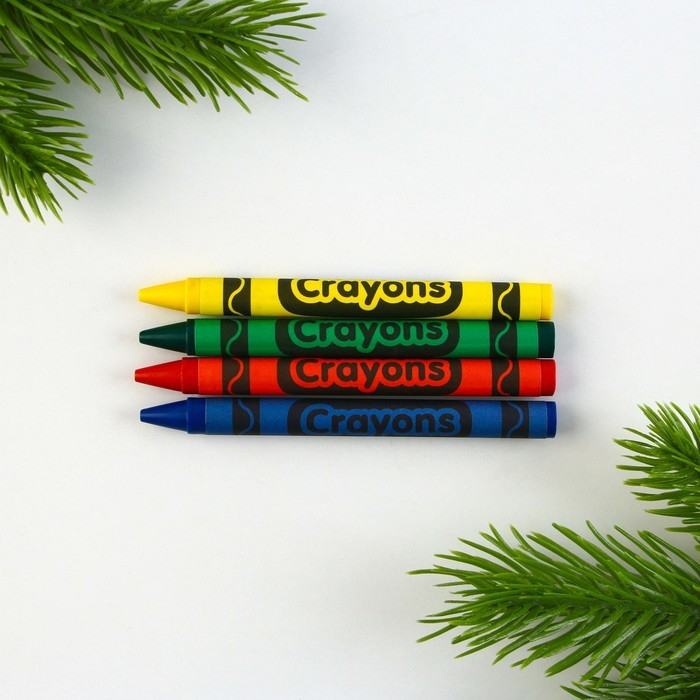 Подарочный набор новогодний, смешбук и восковые мелки «В новый год только вперёд!» Подарочный набор новогодний, смешбук и восковые мелки «В новый год только вперёд!»