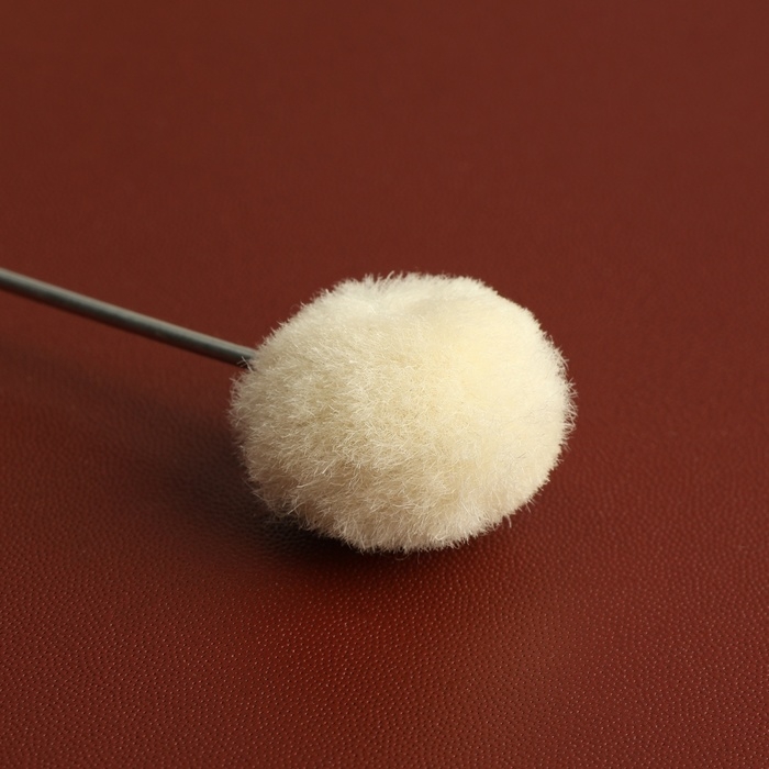 Шерстяные валики для нанесения краски на кожу, 12,5 см, 10 шт