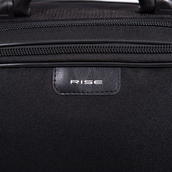 Сумка мужская RISE, цвет чёрный