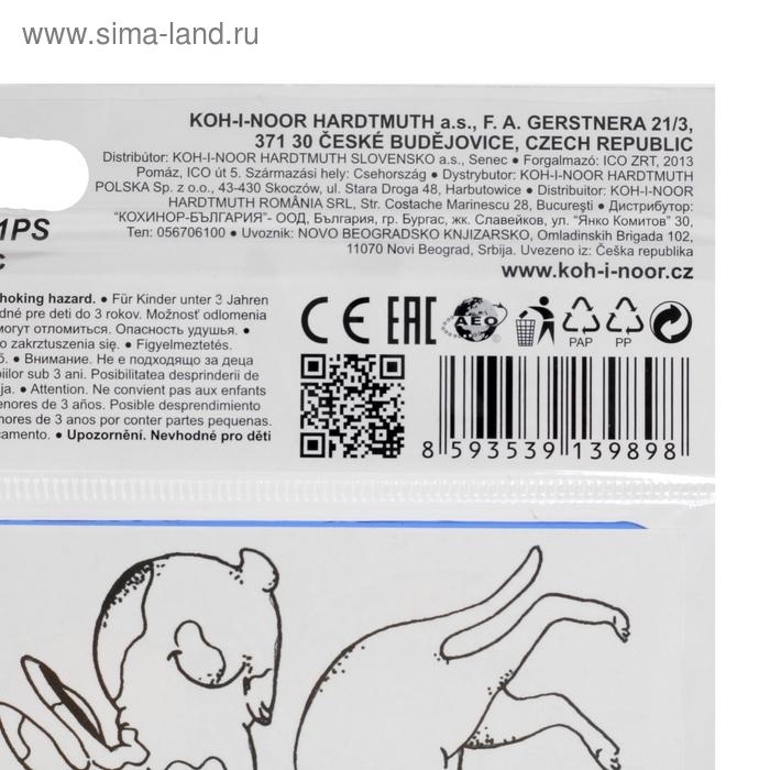 Трафарет для рисования, Koh-I-Noor "Ферма" 9820/02