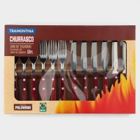 Набор столовых приборов Tramontina Polywood, 12 предметов Набор столовых приборов Tramontina Polywood, 12 предметов