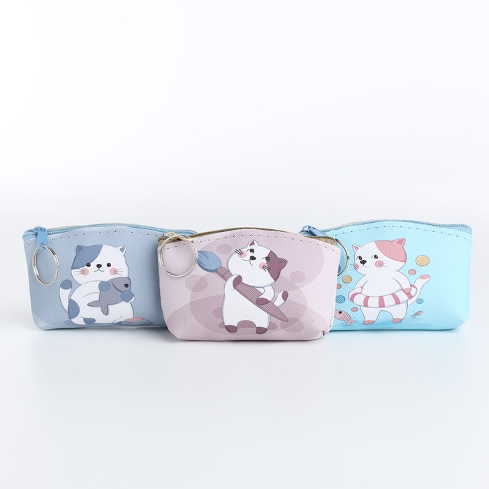 Кошелёк на молнии &laquo;Выбражулька&raquo;, цвет МИКС