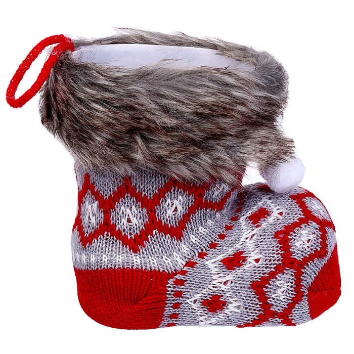 Конфетница &laquo;Сапожок&raquo;, с бомбошками