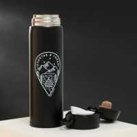 Термос &laquo;Счастье в горах&raquo;, 450 мл, время сохранения тепла 10-12 ч