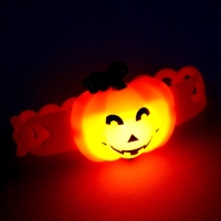 Браслет световой «Тыква», виды МИКС Браслет световой «Тыква», виды МИКС