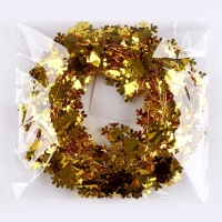 Новый год! Проволока для поделок и декора &laquo;Снежинка&raquo; длина &mdash; 5 метров, цвет золотой