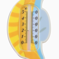 Термометр для ванной &laquo;Морской конек&raquo;, цвет желтый