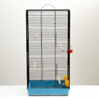 Клетка для птиц "Рикки 5", 48 х 36 х 97 см, микс цветов Клетка для птиц "Рикки 5", 48 х 36 х 97 см, микс цветов