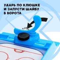 Настольный хоккей «Мини-матч 2», 2 игрока, 6+ Настольный хоккей «Мини-матч 2», 2 игрока, 6+