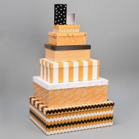 Набор коробок 15 в 1, упаковка подарочная, &laquo;Универсальный&raquo;, 12 х 7 х 4 см - 44 х 31 х 15 см