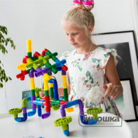 Конструктор &laquo;Трубометрик&raquo;, 60 деталей