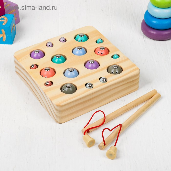 Игрушка развивающая &laquo;Рыбалка&raquo; 6 &times; 18 &times; 17 см