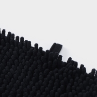 Коврик для дома LaDо́m, букли, плотность 1400 г, 50&times;80 см, цвет графитовый