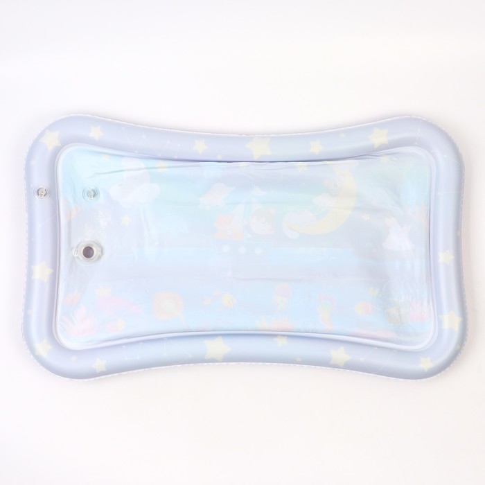 Акваковрик надувной развивающий водный коврик &laquo;Волшебная ночь&raquo;, 80х50 см, Крошка Я