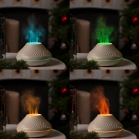 Увлажнитель воздуха Luazon HM-10, эффект пламени, 130 мл, 4,5 Вт, USB, белый Увлажнитель воздуха Luazon HM-10, эффект пламени, 130 мл, 4,5 Вт, USB, белый