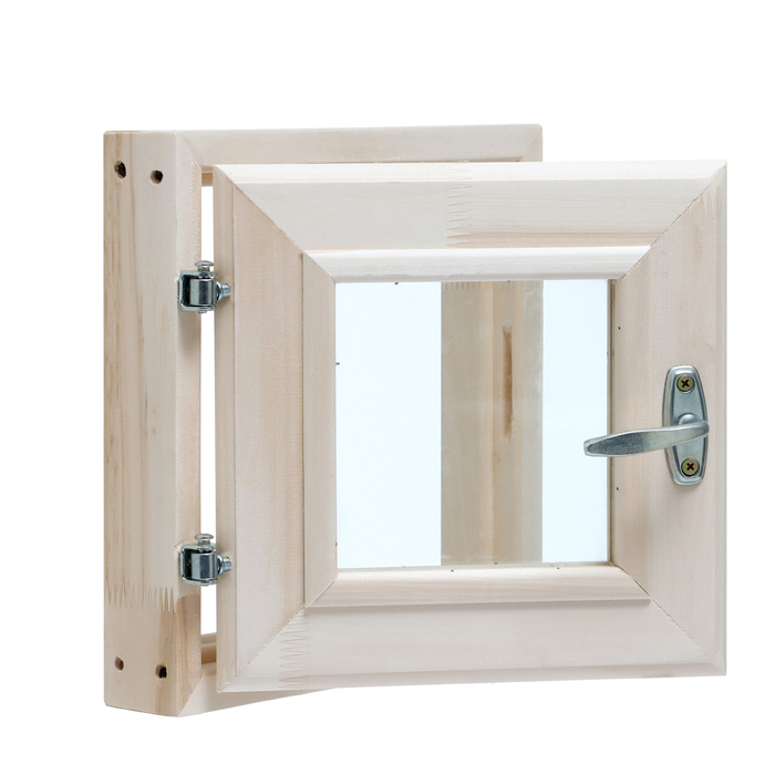 Окно, 30&times;30см, двойное стекло ЛИПА