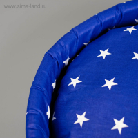 Лежанка Lowcost круглая, поплин, 40 х 40 х 12 см, микс цветов Лежанка Lowcost круглая, поплин, 40 х 40 х 12 см, микс цветов